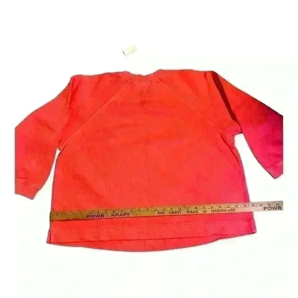 NWT Vintage Fresh Produce Sweatshirt Long Sleeve Graphic orange Tropical S - Picture 6 of 10